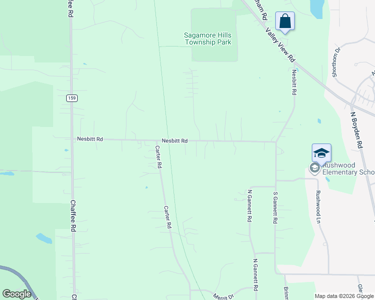 map of restaurants, bars, coffee shops, grocery stores, and more near 1144 Nesbitt Road in Northfield
