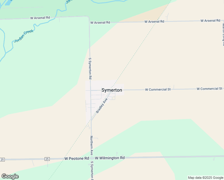 map of restaurants, bars, coffee shops, grocery stores, and more near in Symerton