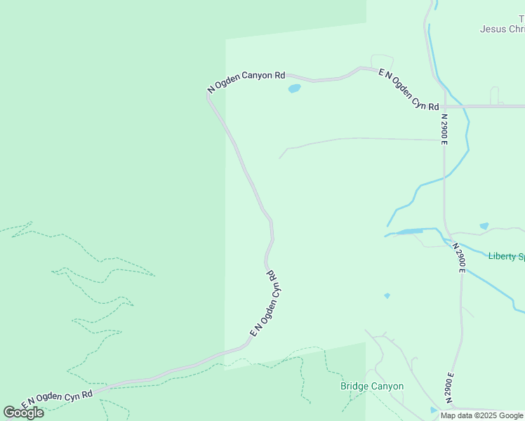 map of restaurants, bars, coffee shops, grocery stores, and more near 902-2604 N Ogden Canyon Rd in Eden