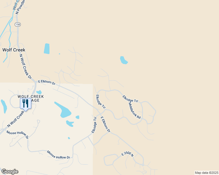 map of restaurants, bars, coffee shops, grocery stores, and more near 5563 Alpen Glow Street in Eden