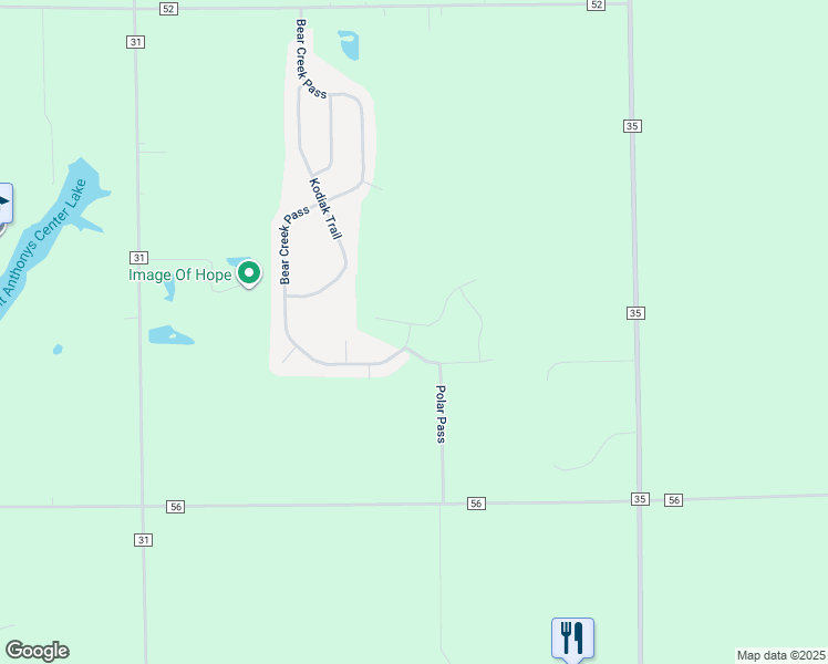 map of restaurants, bars, coffee shops, grocery stores, and more near 5622 Bear Creek Pass in Auburn