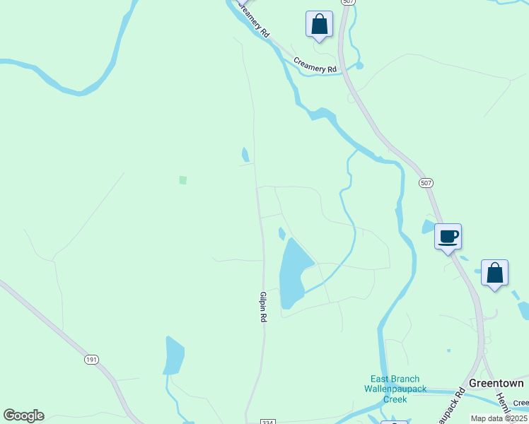 map of restaurants, bars, coffee shops, grocery stores, and more near 136 Gilpin Road in Newfoundland