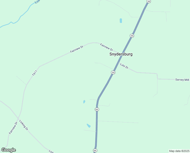 map of restaurants, bars, coffee shops, grocery stores, and more near in Snydersburg