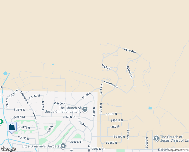 map of restaurants, bars, coffee shops, grocery stores, and more near 4049 Jackson Avenue in North Ogden