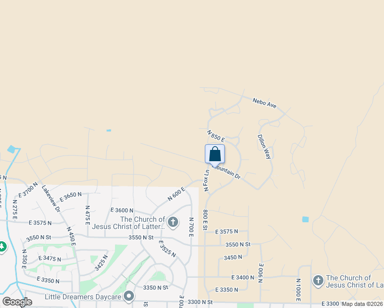 map of restaurants, bars, coffee shops, grocery stores, and more near 4049 Jackson Avenue in North Ogden