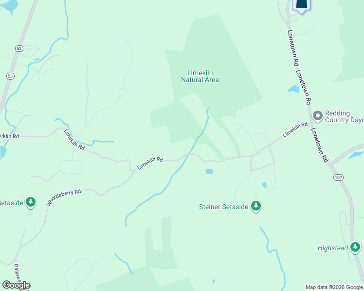 map of restaurants, bars, coffee shops, grocery stores, and more near 99 Limekiln Road in Redding