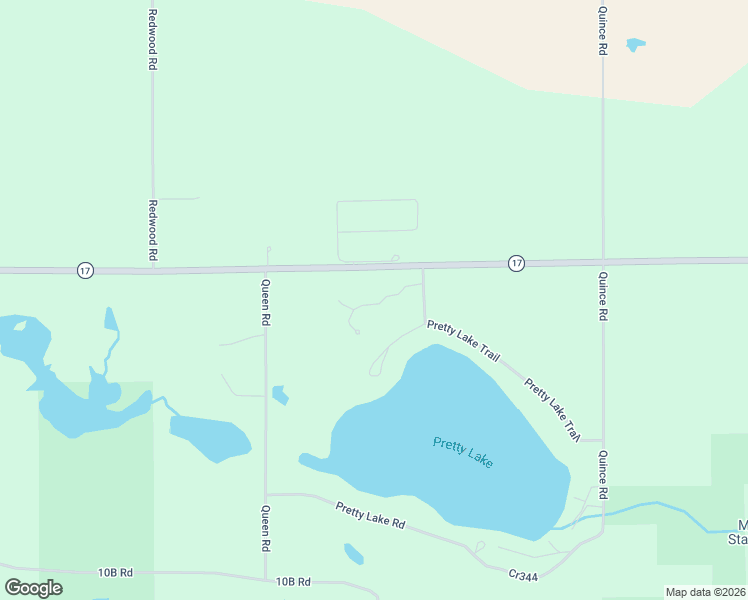 map of restaurants, bars, coffee shops, grocery stores, and more near 16401-16537 Pretty View Drive in Plymouth