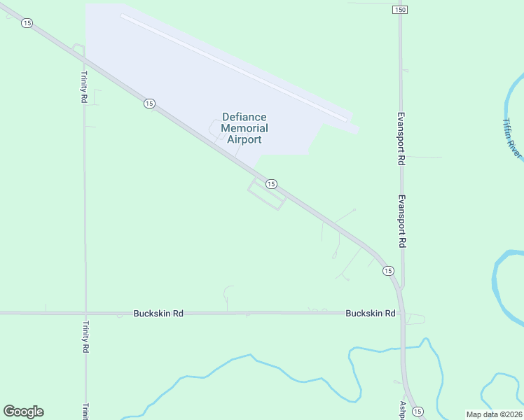 map of restaurants, bars, coffee shops, grocery stores, and more near 7640 Highway 15 in Defiance