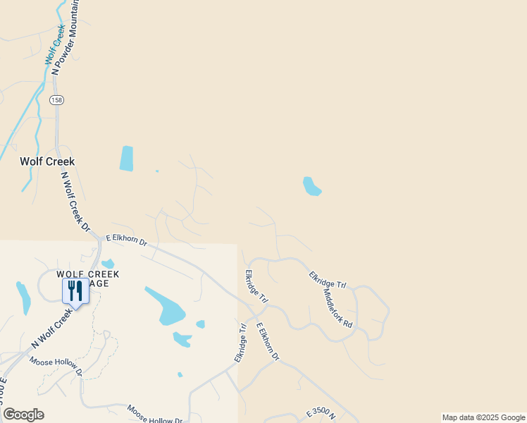 map of restaurants, bars, coffee shops, grocery stores, and more near 5511 East Alpen Glow Street in Eden