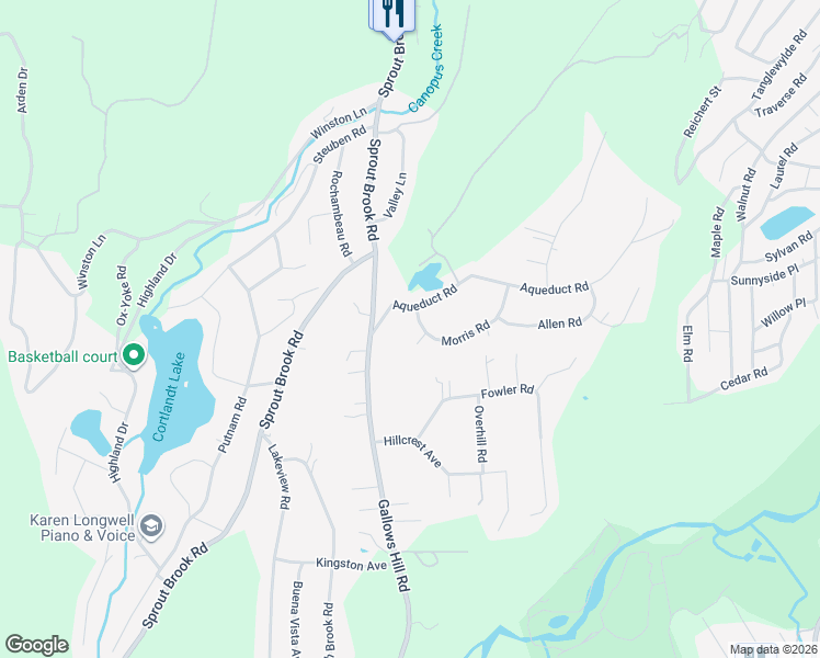 map of restaurants, bars, coffee shops, grocery stores, and more near 1 Morris Road in Philipstown