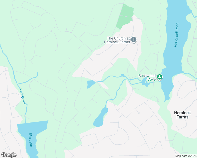 map of restaurants, bars, coffee shops, grocery stores, and more near 115 Mountain View Drive in Hawley