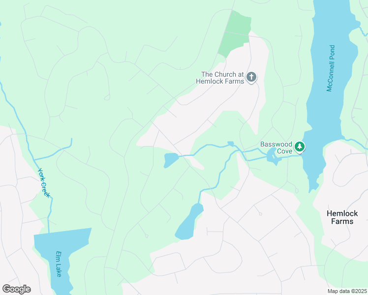 map of restaurants, bars, coffee shops, grocery stores, and more near 115 Mountain View Drive in Hawley