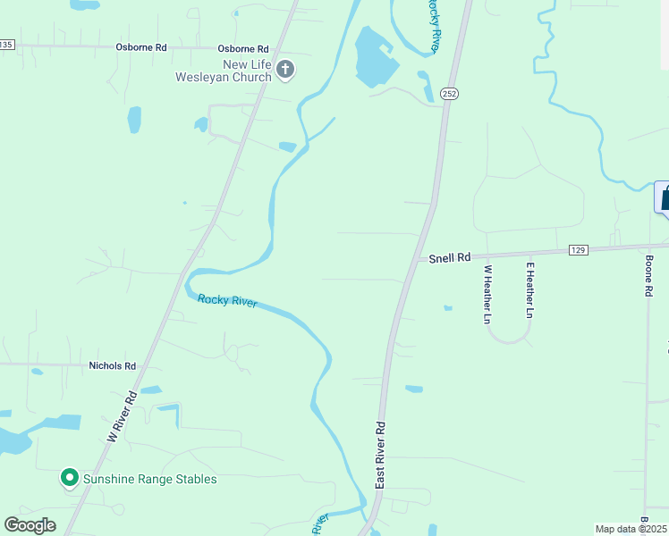 map of restaurants, bars, coffee shops, grocery stores, and more near 25005 Copopa Trail in Columbia Station
