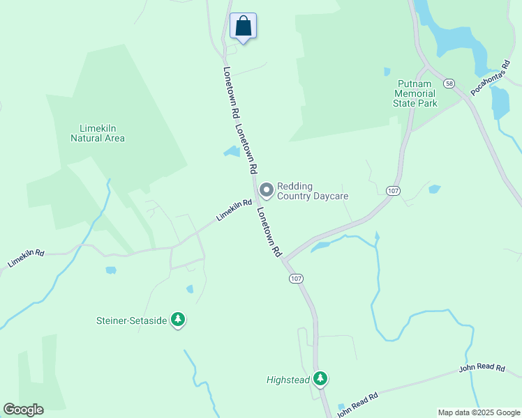 map of restaurants, bars, coffee shops, grocery stores, and more near 186 Lonetown Road in Redding