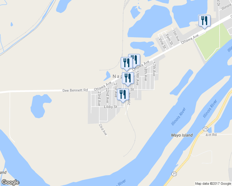 map of restaurants, bars, coffee shops, grocery stores, and more near 321 21st Avenue in Ottawa
