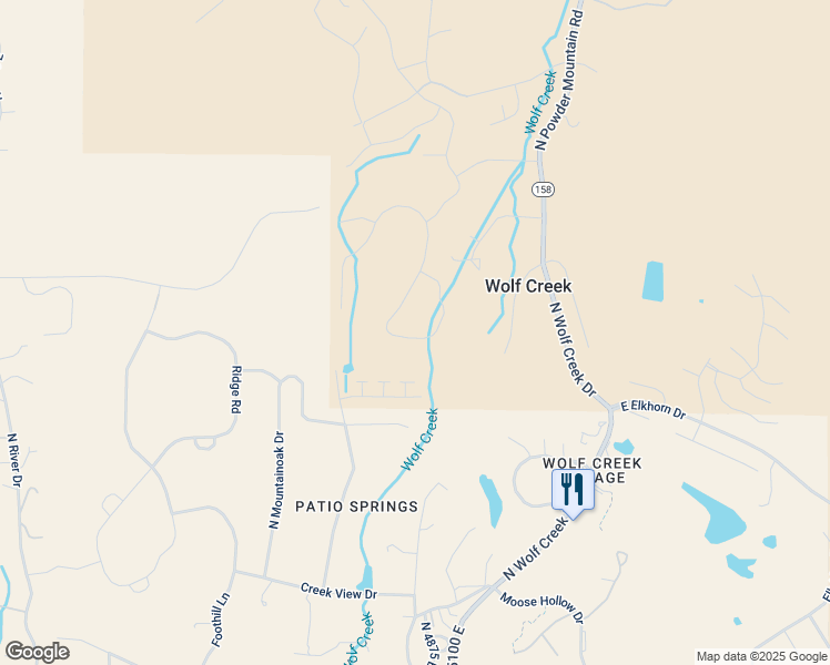 map of restaurants, bars, coffee shops, grocery stores, and more near 4365 Sunrise Drive in Eden
