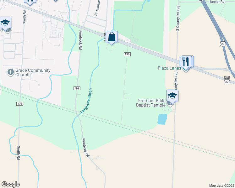 map of restaurants, bars, coffee shops, grocery stores, and more near 922 Timpe Road in Fremont