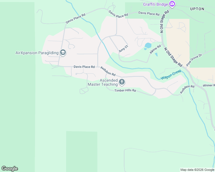 map of restaurants, bars, coffee shops, grocery stores, and more near 1601 Timber Hills Road in Mount Shasta