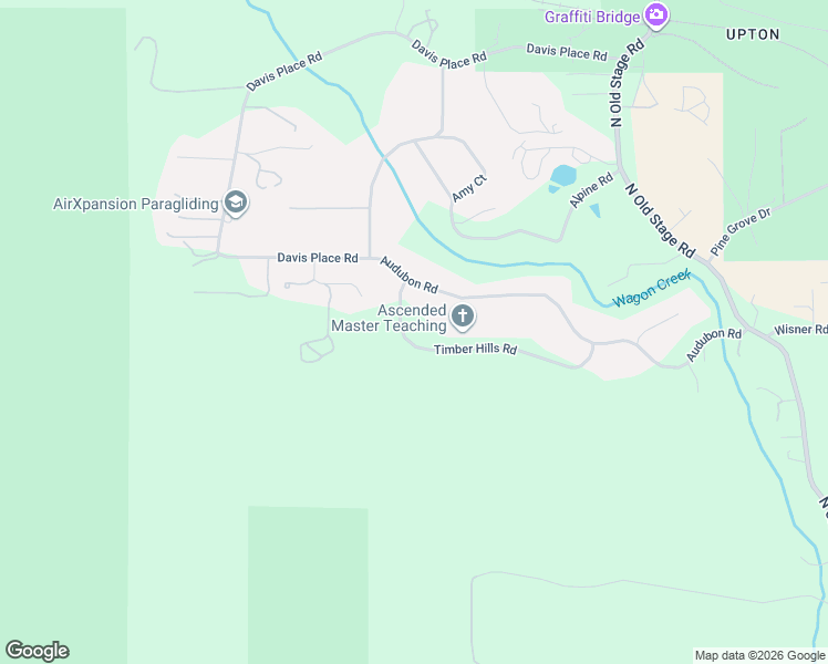 map of restaurants, bars, coffee shops, grocery stores, and more near 1601 Timber Hills Road in Mount Shasta