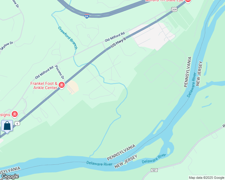 map of restaurants, bars, coffee shops, grocery stores, and more near 101 Gettysburg Cir in Milford