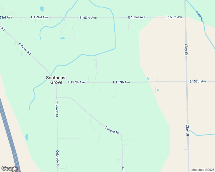 map of restaurants, bars, coffee shops, grocery stores, and more near 3817 East 157th Avenue in Hebron