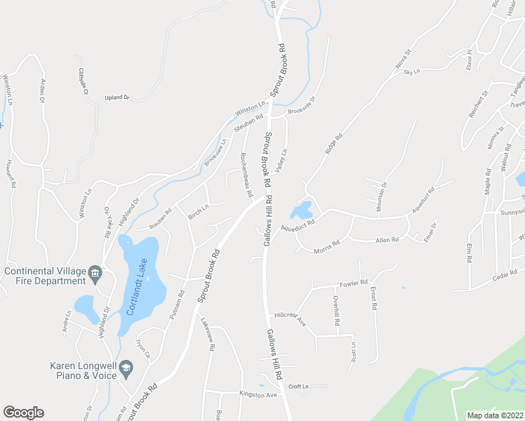 map of restaurants, bars, coffee shops, grocery stores, and more near 157 Gallows Hill Road in Philipstown