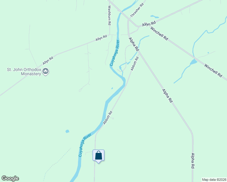 map of restaurants, bars, coffee shops, grocery stores, and more near 12530 Herr Dr in Hiram