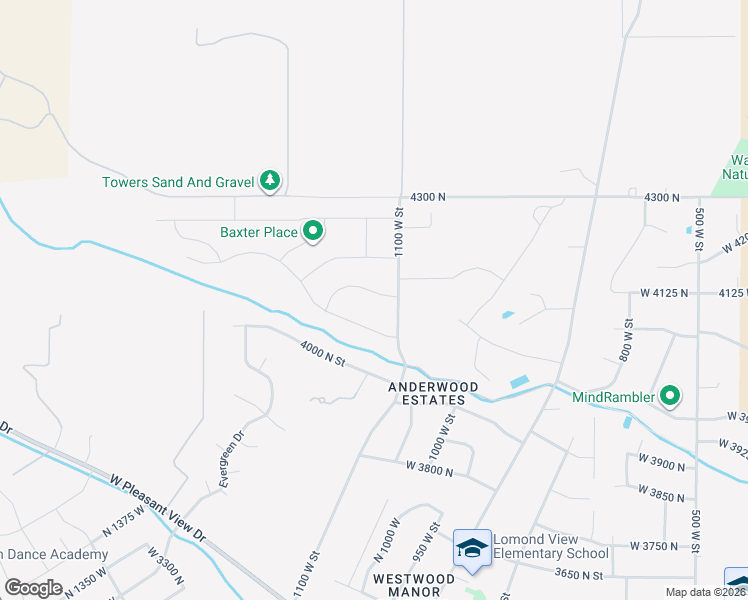 map of restaurants, bars, coffee shops, grocery stores, and more near 1113 Fawn Drive in Pleasant View