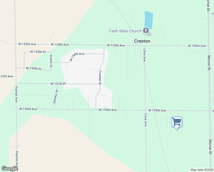 map of restaurants, bars, coffee shops, grocery stores, and more near 15759 Truman St in Lowell
