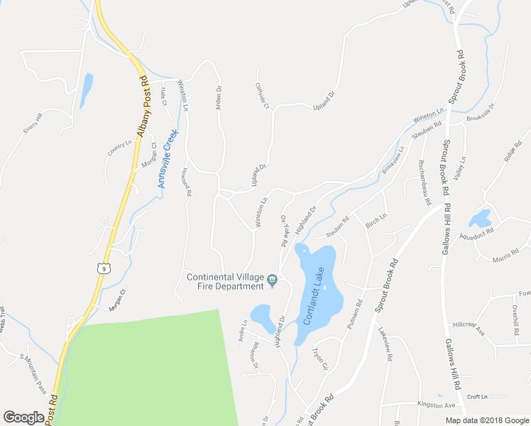 map of restaurants, bars, coffee shops, grocery stores, and more near 32 Winston Ln in Garrison