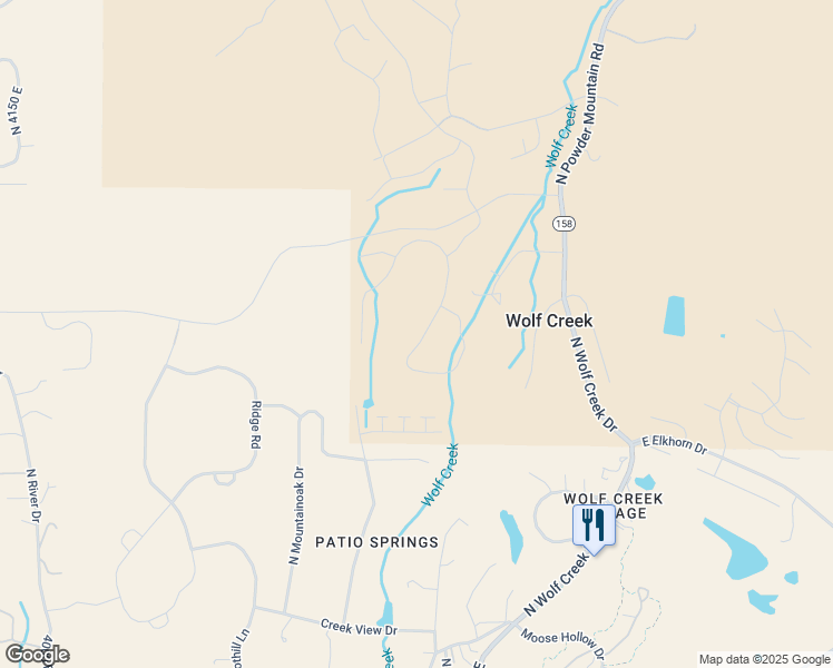 map of restaurants, bars, coffee shops, grocery stores, and more near 4292 Sunrise Drive in Eden
