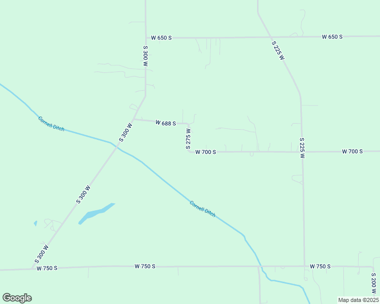 map of restaurants, bars, coffee shops, grocery stores, and more near 798 South 275 West in Hebron