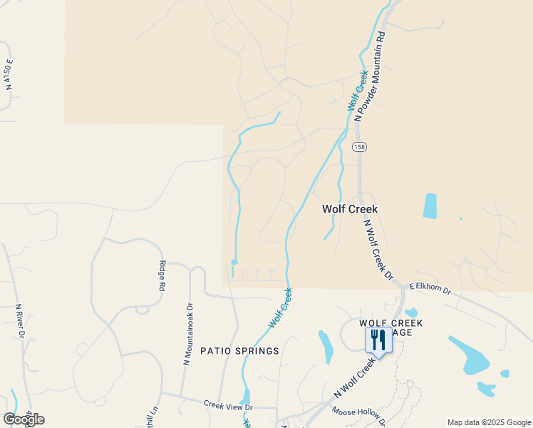 map of restaurants, bars, coffee shops, grocery stores, and more near 4292 Sunrise Drive in Eden