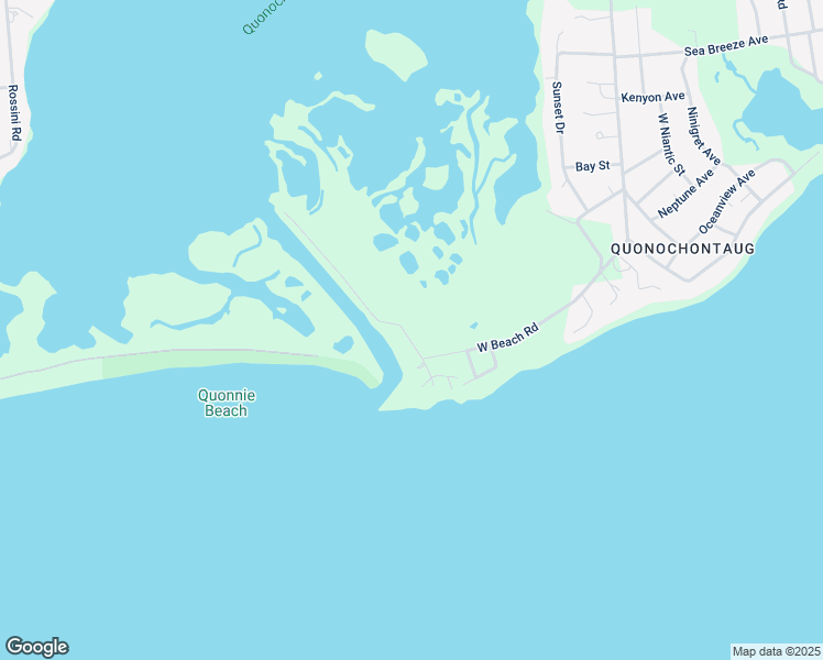 map of restaurants, bars, coffee shops, grocery stores, and more near 849 West Beach Road in Charlestown
