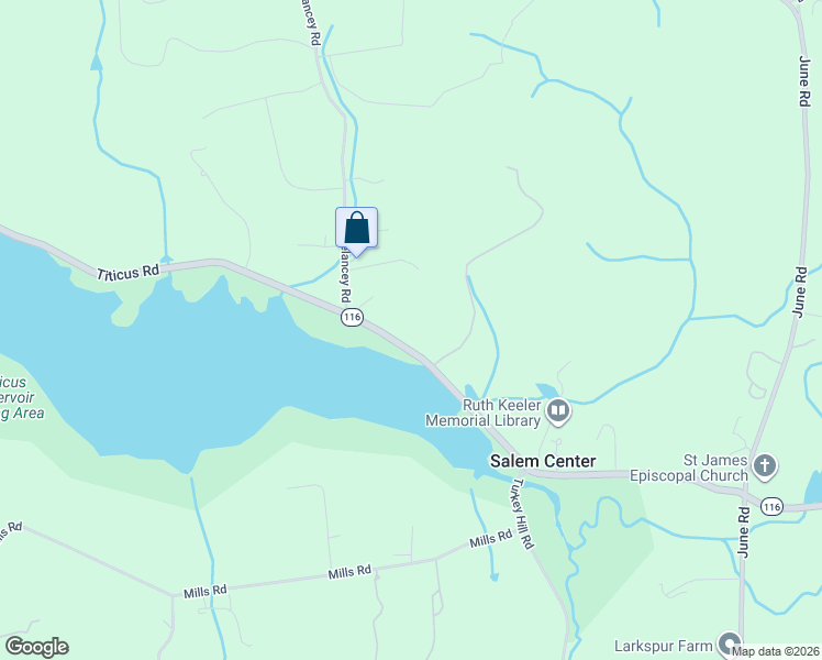 map of restaurants, bars, coffee shops, grocery stores, and more near 254 Titicus Road in North Salem