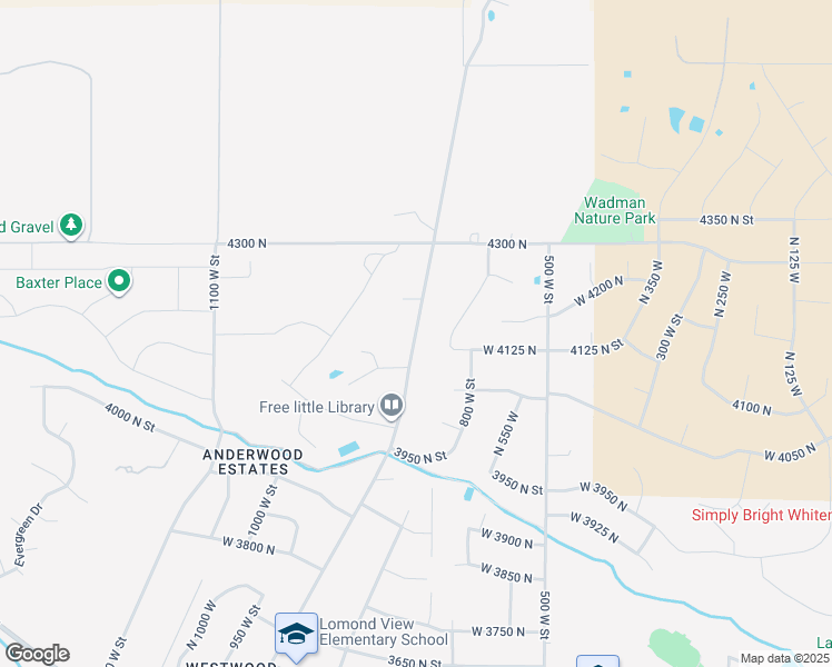 map of restaurants, bars, coffee shops, grocery stores, and more near 4206 900 West Street in Pleasant View