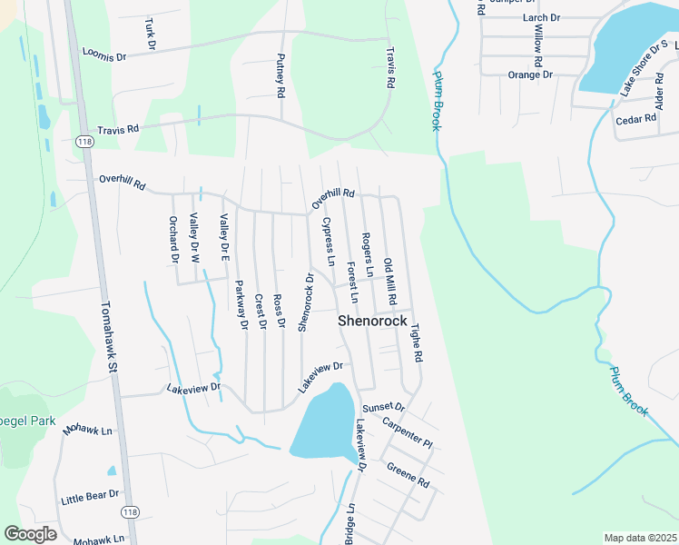 map of restaurants, bars, coffee shops, grocery stores, and more near 34 Cypress Lane in Yorktown Heights