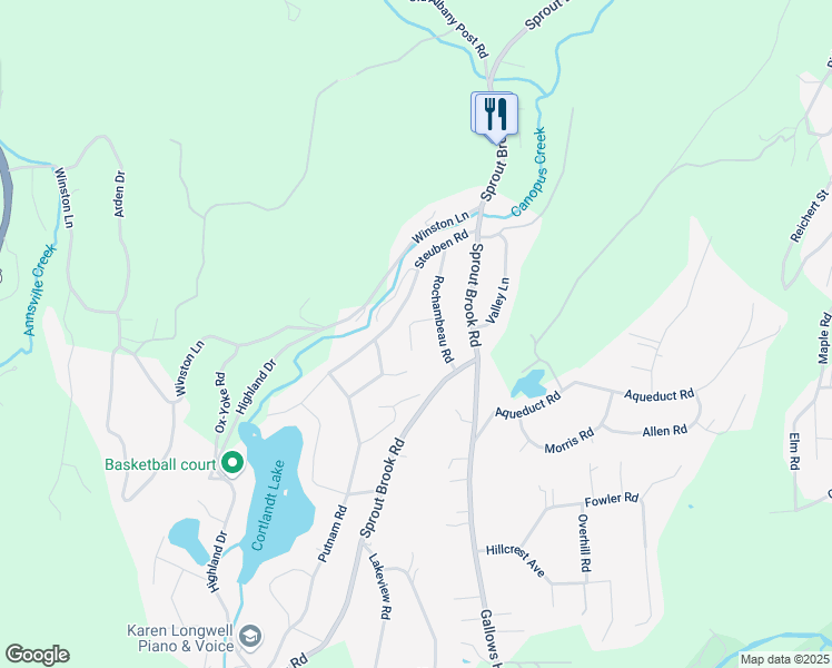 map of restaurants, bars, coffee shops, grocery stores, and more near 3 Knox Lane in Philipstown
