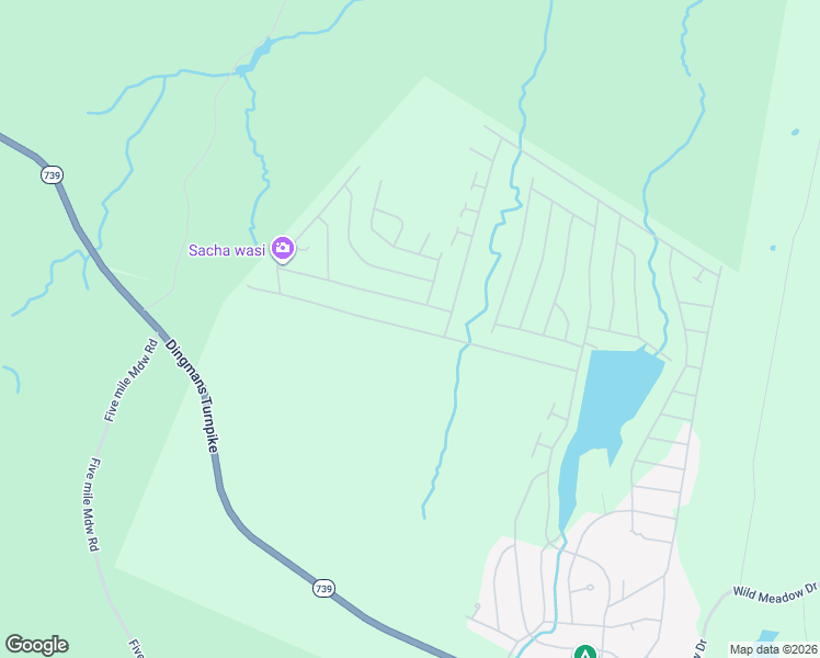 map of restaurants, bars, coffee shops, grocery stores, and more near Big Bass Drive in Pike County