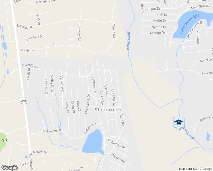 map of restaurants, bars, coffee shops, grocery stores, and more near 21 Rogers Lane in Yorktown Heights