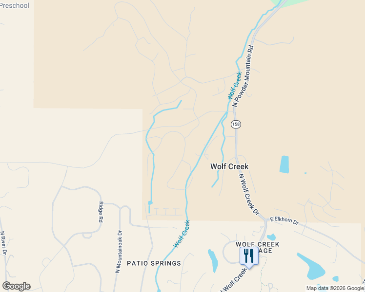 map of restaurants, bars, coffee shops, grocery stores, and more near 4220 Sunrise Drive in Eden