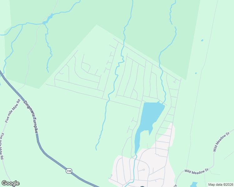map of restaurants, bars, coffee shops, grocery stores, and more near Big Bass Dr in Milford