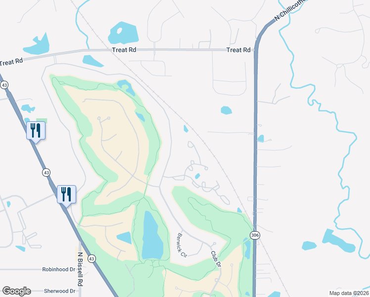 map of restaurants, bars, coffee shops, grocery stores, and more near 700 Shinnecock Lane in Aurora