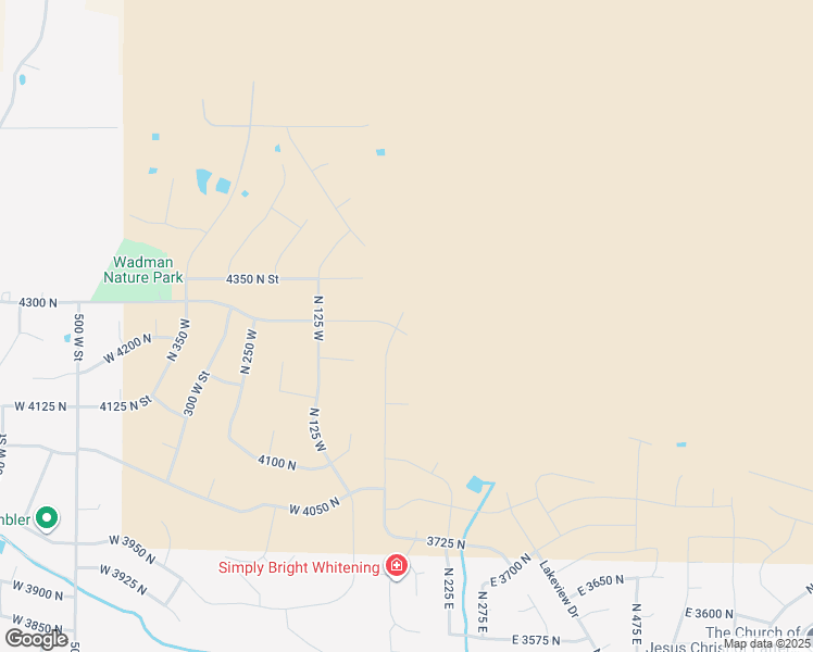 map of restaurants, bars, coffee shops, grocery stores, and more near 116 East 4300 South in Washington Terrace