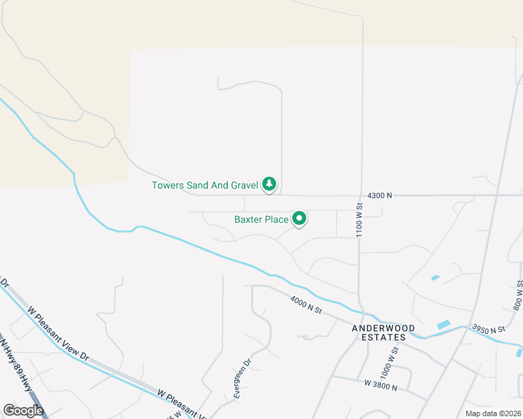 map of restaurants, bars, coffee shops, grocery stores, and more near 1476 West 4300 North in Pleasant View