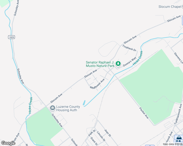 map of restaurants, bars, coffee shops, grocery stores, and more near Slocum Avenue in Exeter