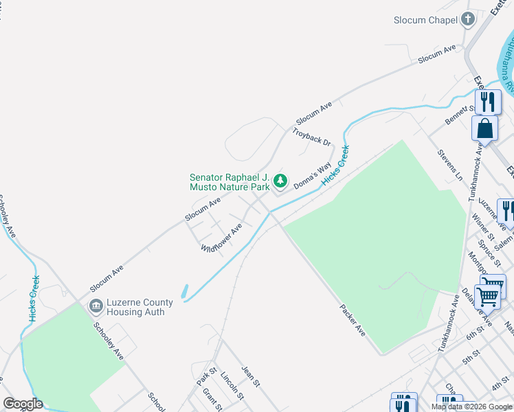 map of restaurants, bars, coffee shops, grocery stores, and more near 213 Buttercup Ct in Exeter