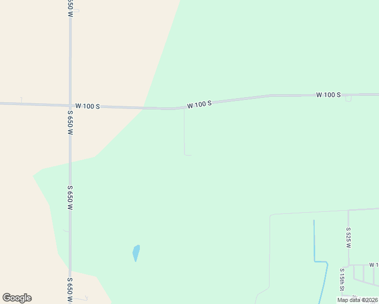 map of restaurants, bars, coffee shops, grocery stores, and more near 5823 West 100 South in Kimmell