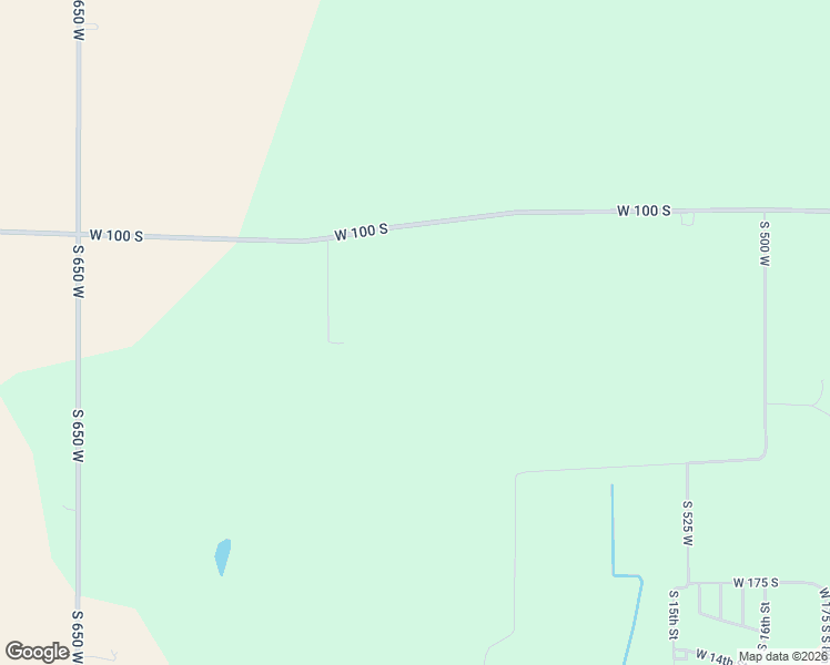 map of restaurants, bars, coffee shops, grocery stores, and more near 5823 West 100 South in Kimmell