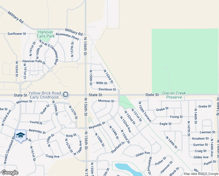 15324 Davidson Street, Bennington NE Walk Score